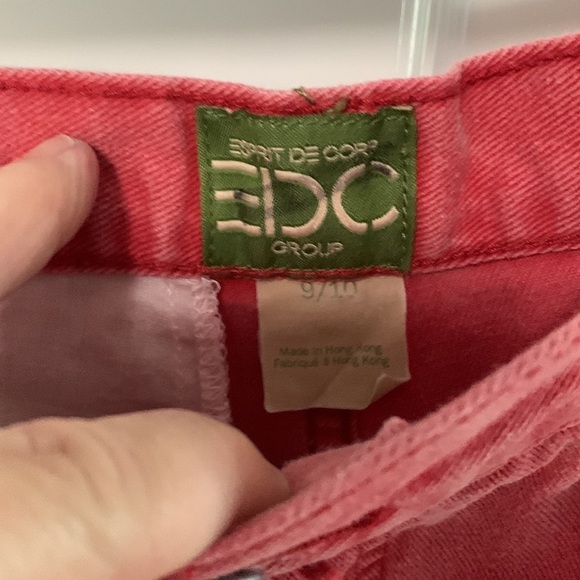 Vintage‎ Espirit High Waisted Pleated Nantucket Red Short - Picture 2 of 6